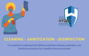 Cleaning-Sanitization-Disinfection